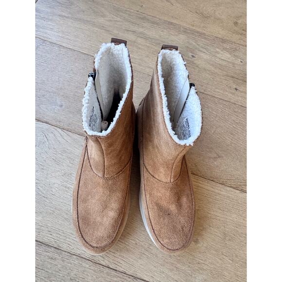 Sorel Explorer Winter Boots Sz 7.5 Women’s Waterproof Suede Tan Boot Camel NWOT - Picture 9 of 10